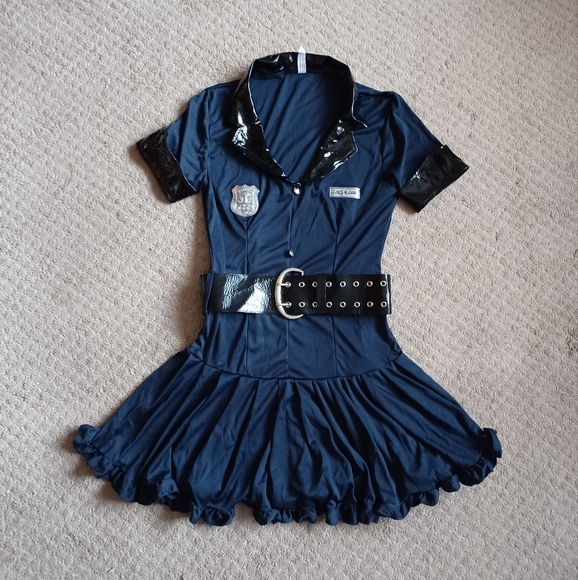 Women's Locked n Loaded Police Costume (Large) - Picture 2 of 6